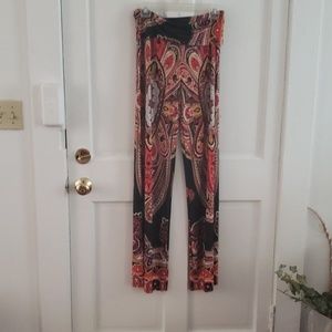 Wide legged palazzo pants